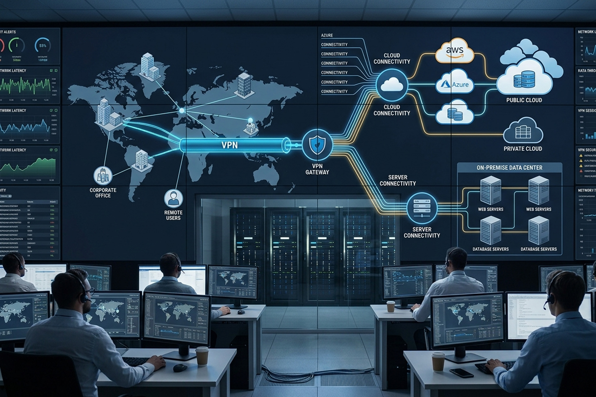 Cloud Services  M Tech team at work
